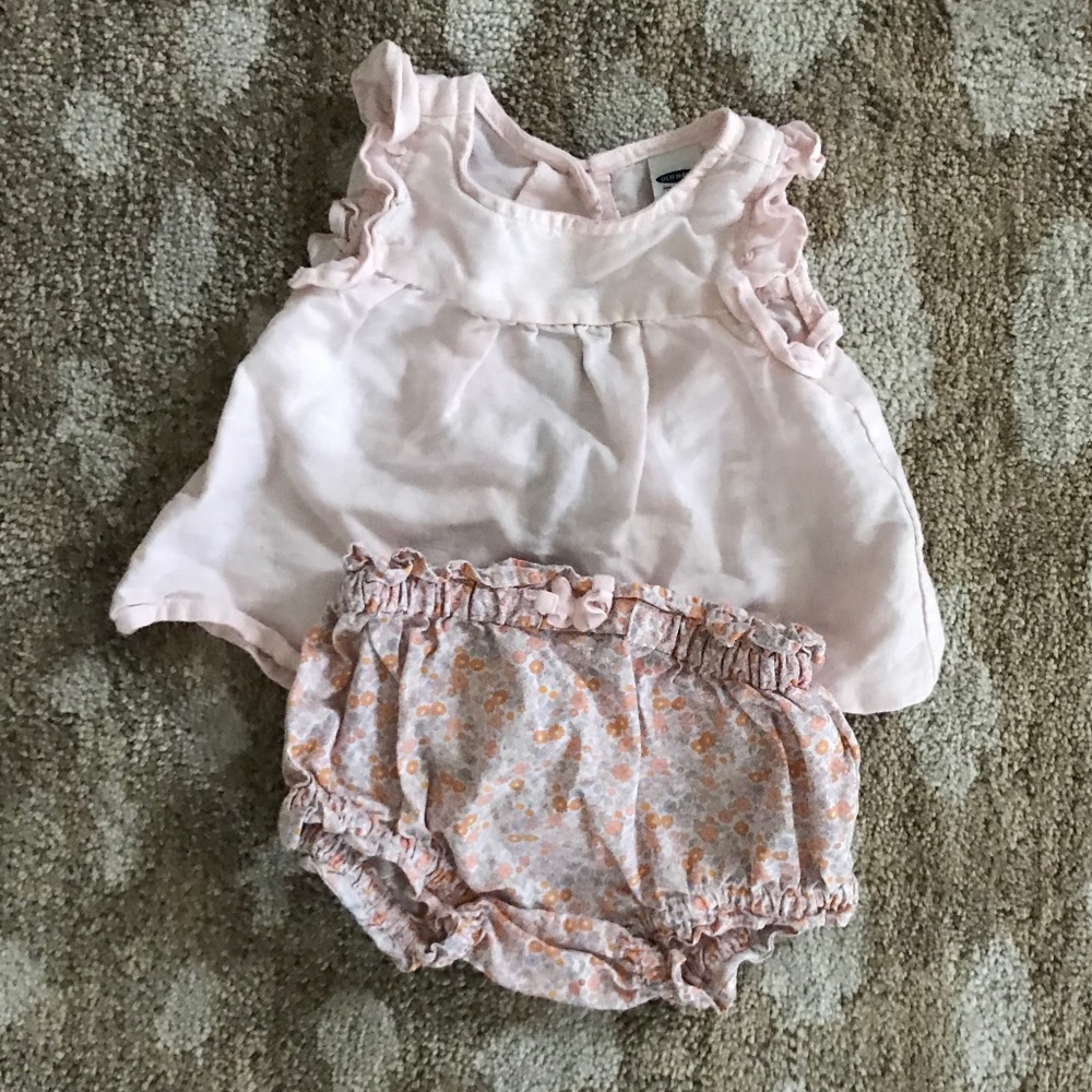 Old navy top & bloomers set